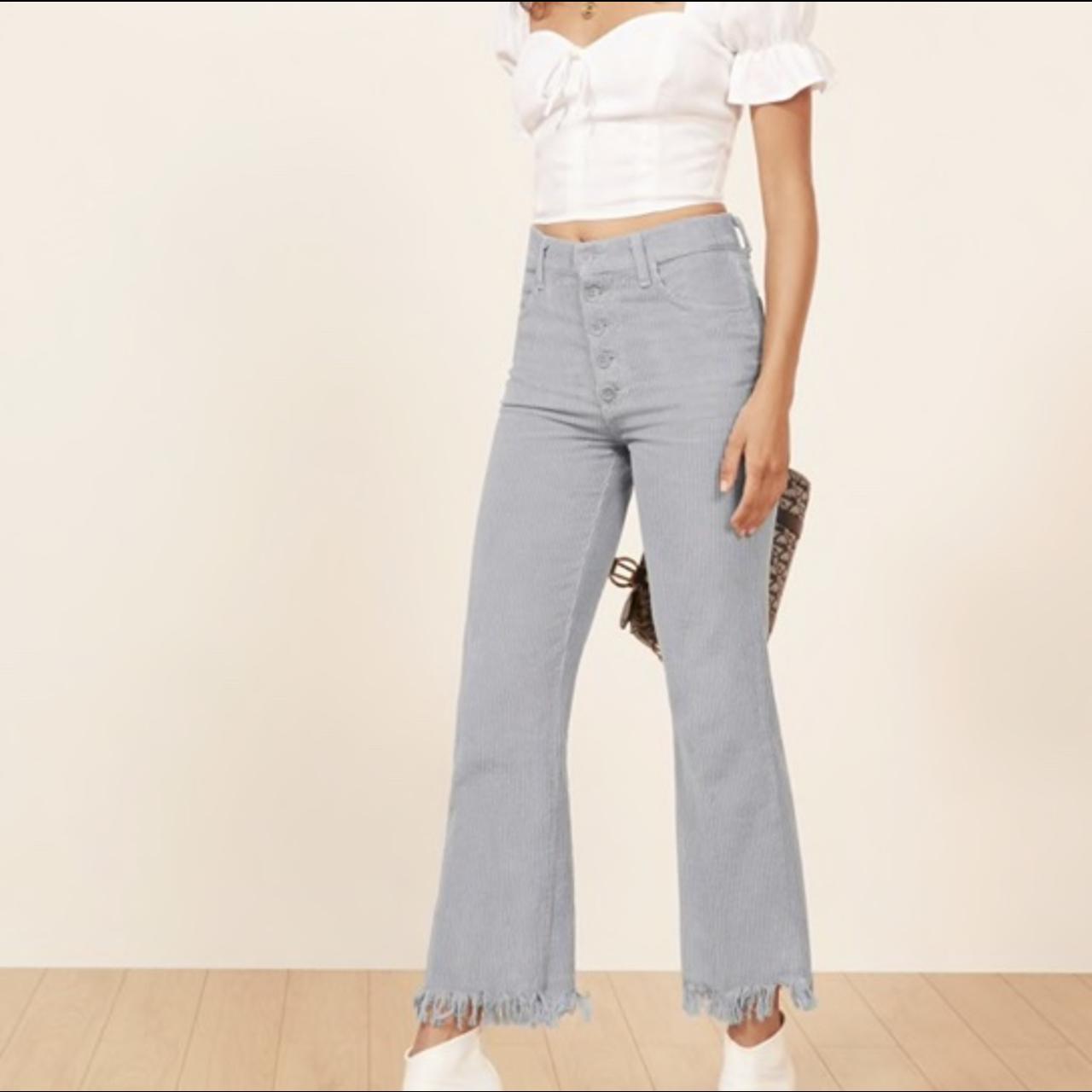 reformation corduroy pants