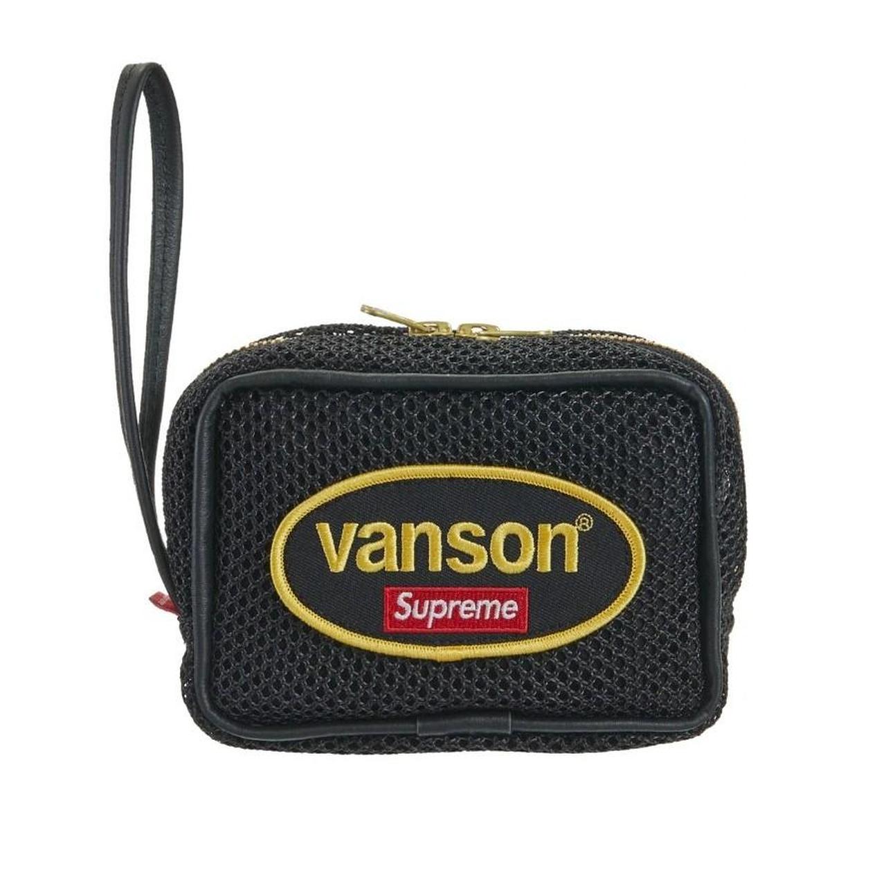 Supreme Vanson Mesh Wrist Bag メッシュポーチ Supreme x Vanson Leathers / シュプリーム x バンソンレザーズ