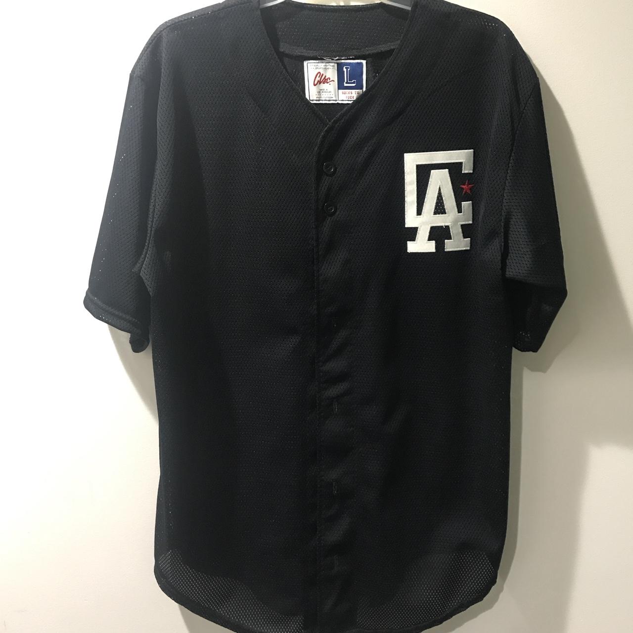 dope vintage Los Angeles Dodgers jersey from true - Depop