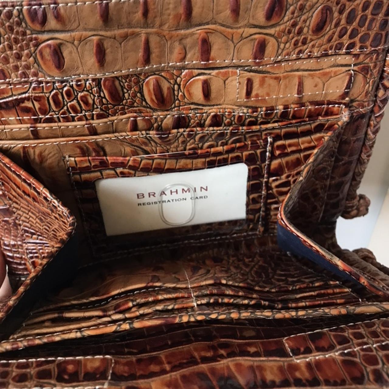 Brand new Brahmin Bag #leather #alligatorpurse - Depop