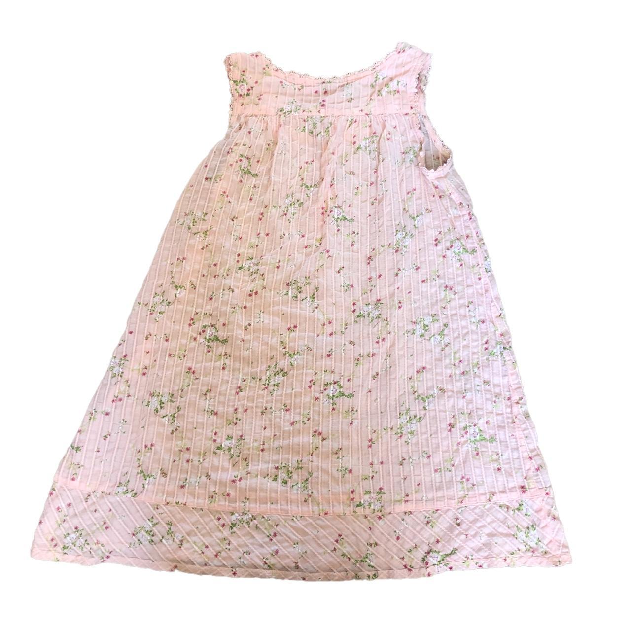 BABY PINK FLORAL NIGHTGOWN/DRESS FREE SHIPPING •the... - Depop