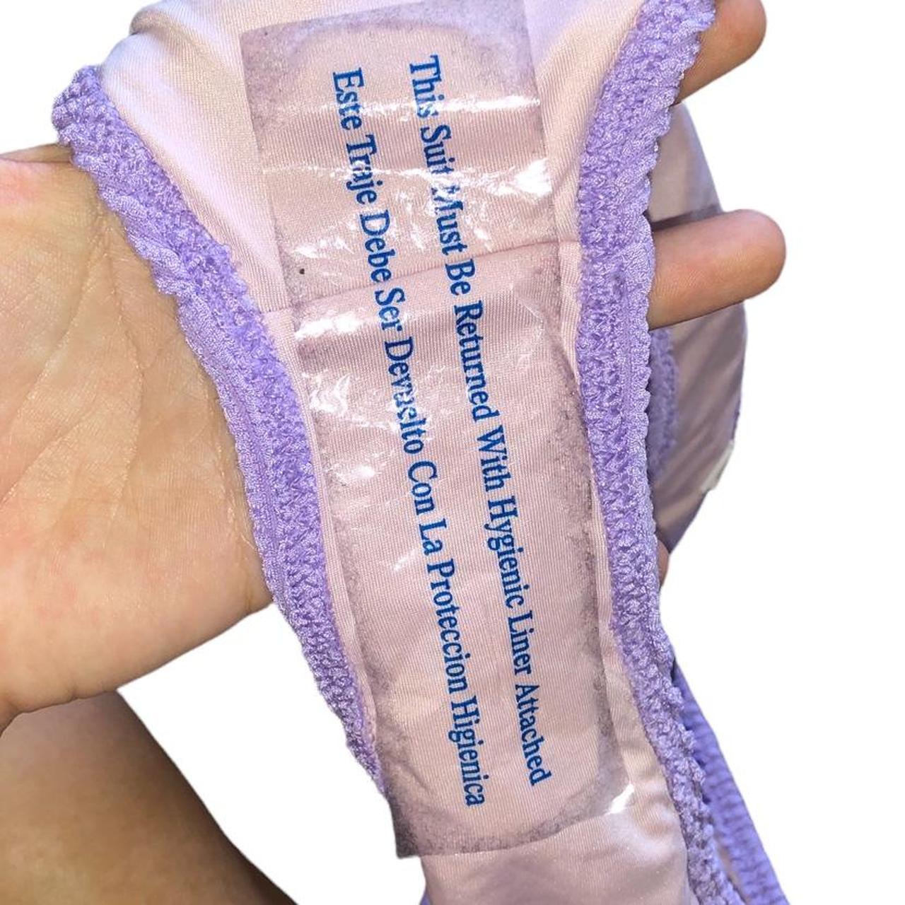 NWOT PURPLE CHEEKY TARGET BIKINI BOTTOMS •liner... Depop