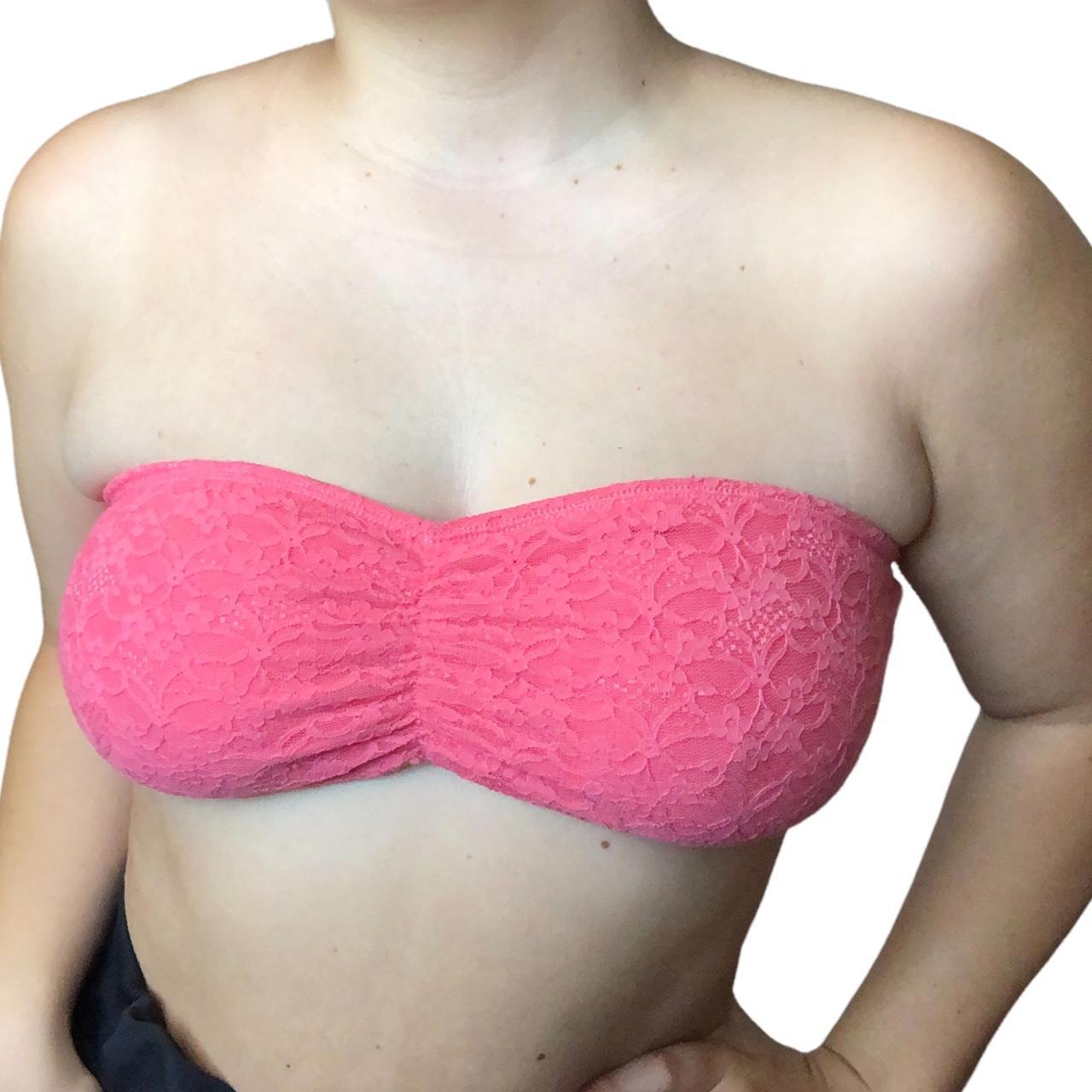 Product Image 2 - AERIE HOT PINK LACE BANDEAU