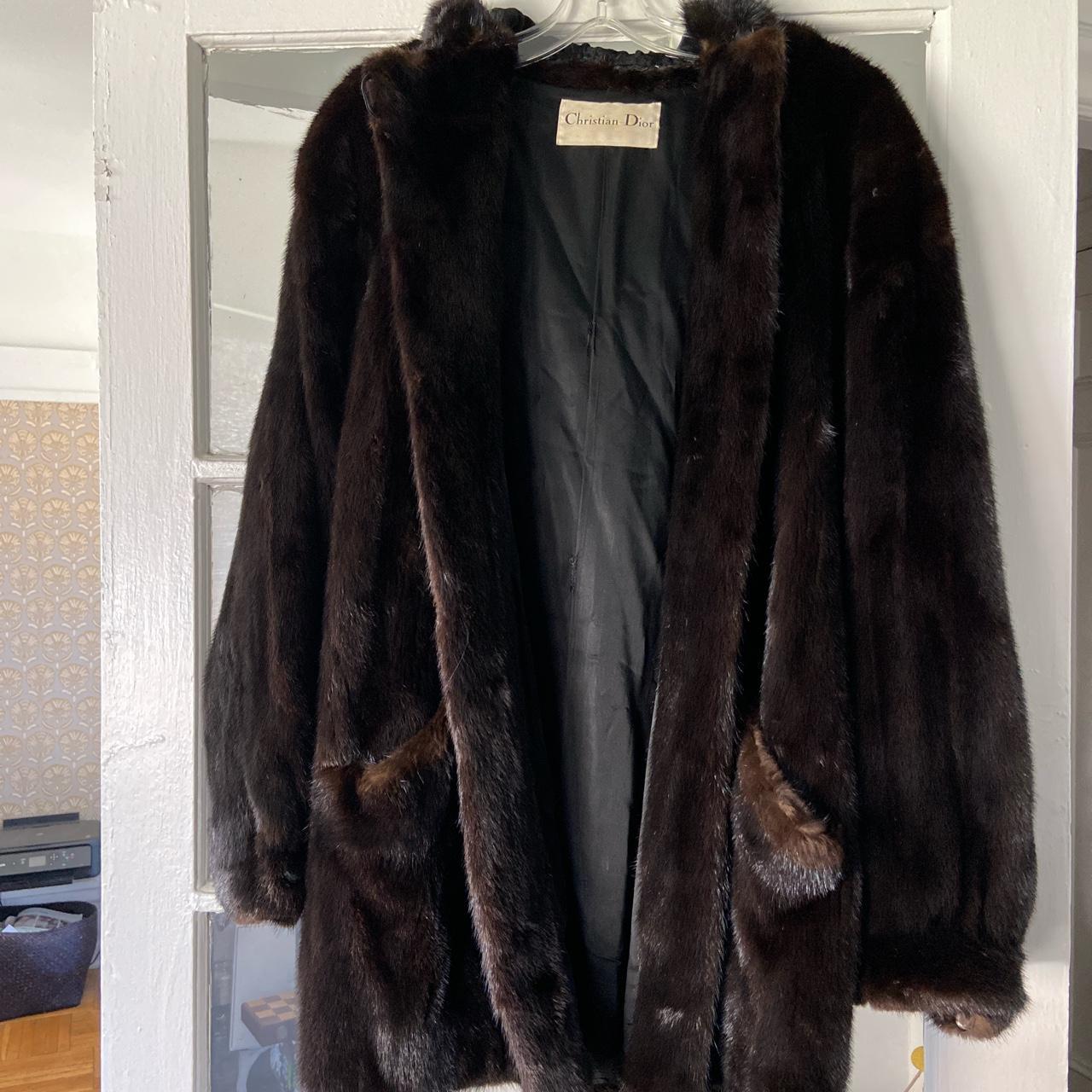 Luxurious vintage Dior mink fur coat. Beautiful... - Depop