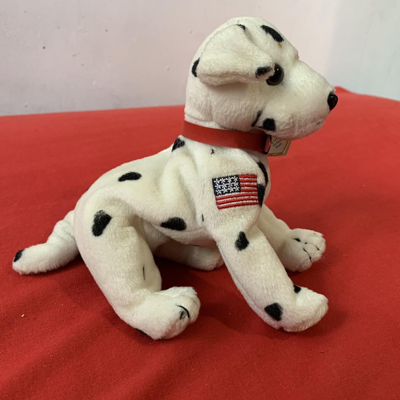 Beanie baby sale with american flag