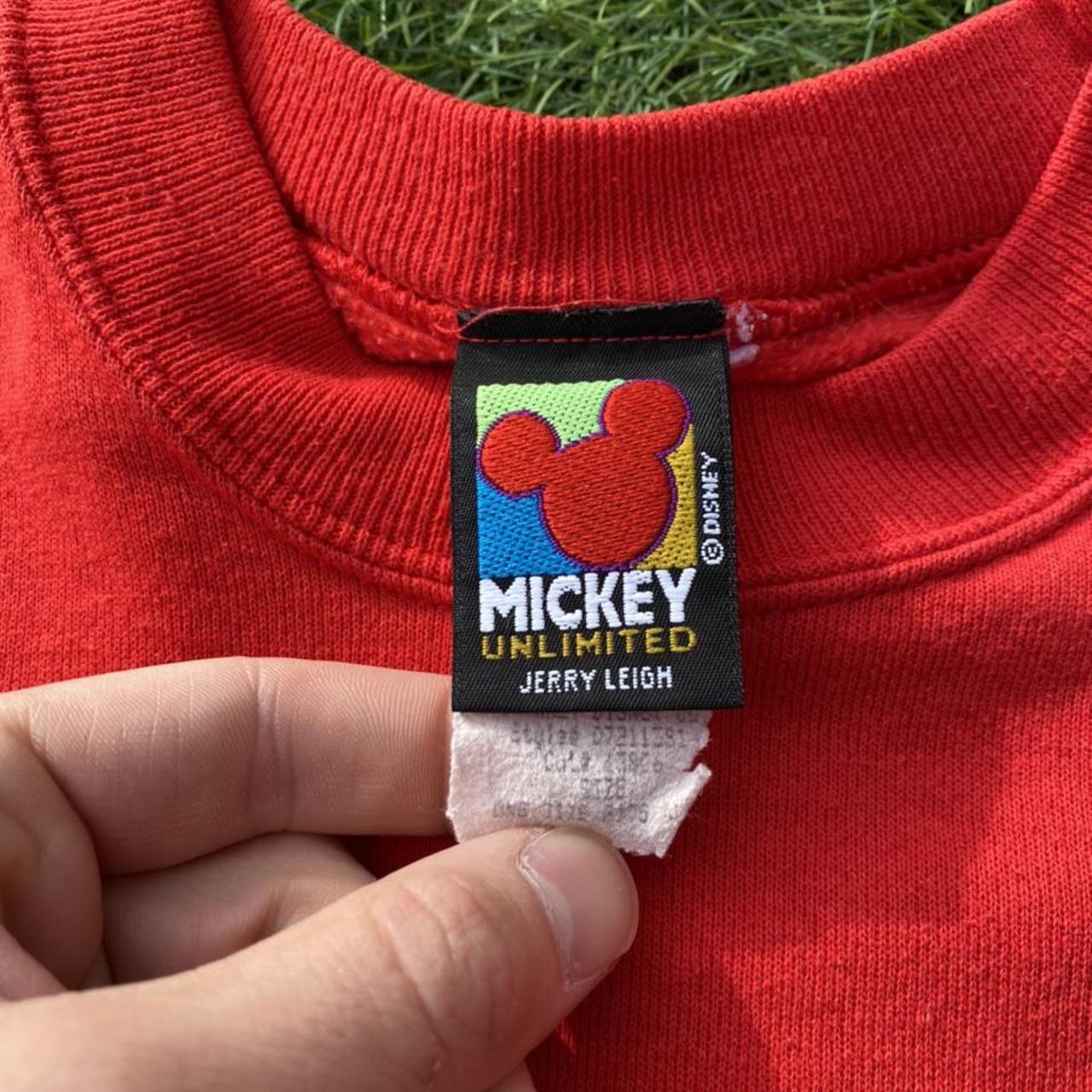 Disney Men's Red Sweatshirt | Depop