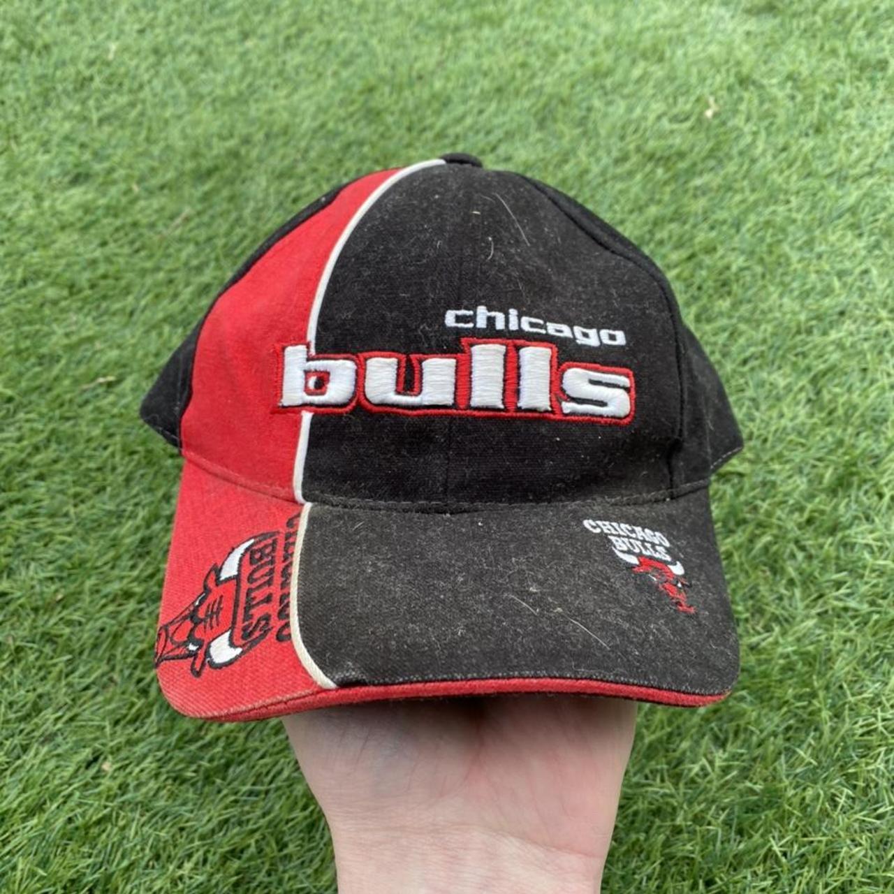 VINTAGE early 2000’s Chicago Bulls hat Reebok brand... Depop