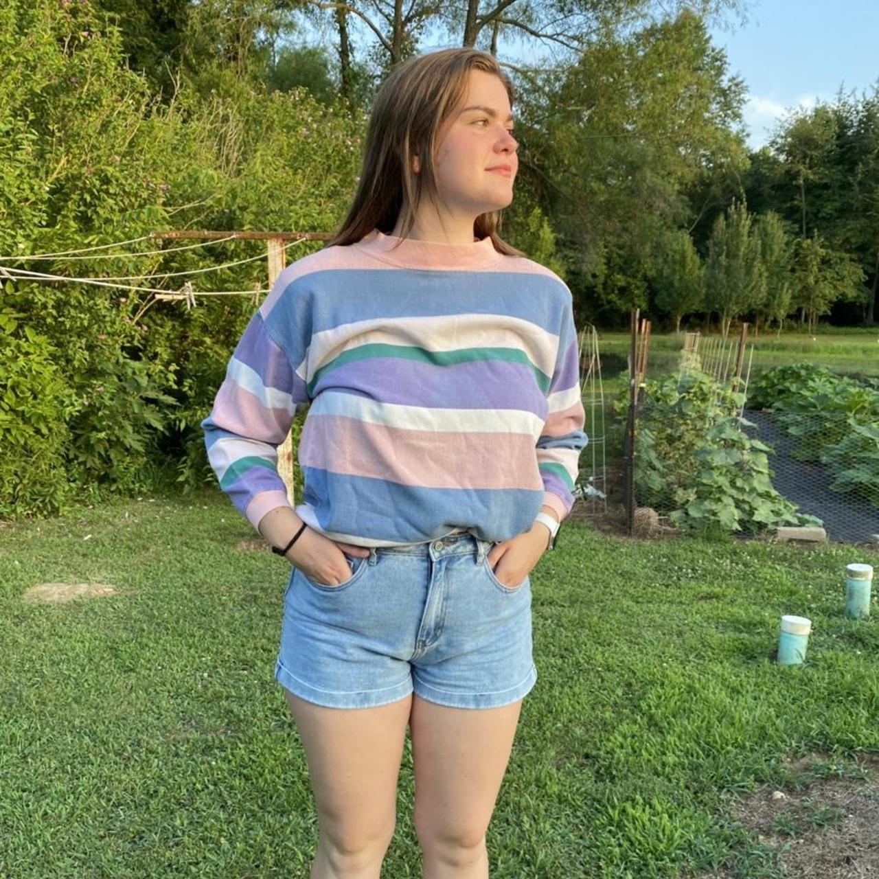 American Vintage Women s Multi Sweatshirt Depop american-vintage-women-s-multi-sweatshirt-depop