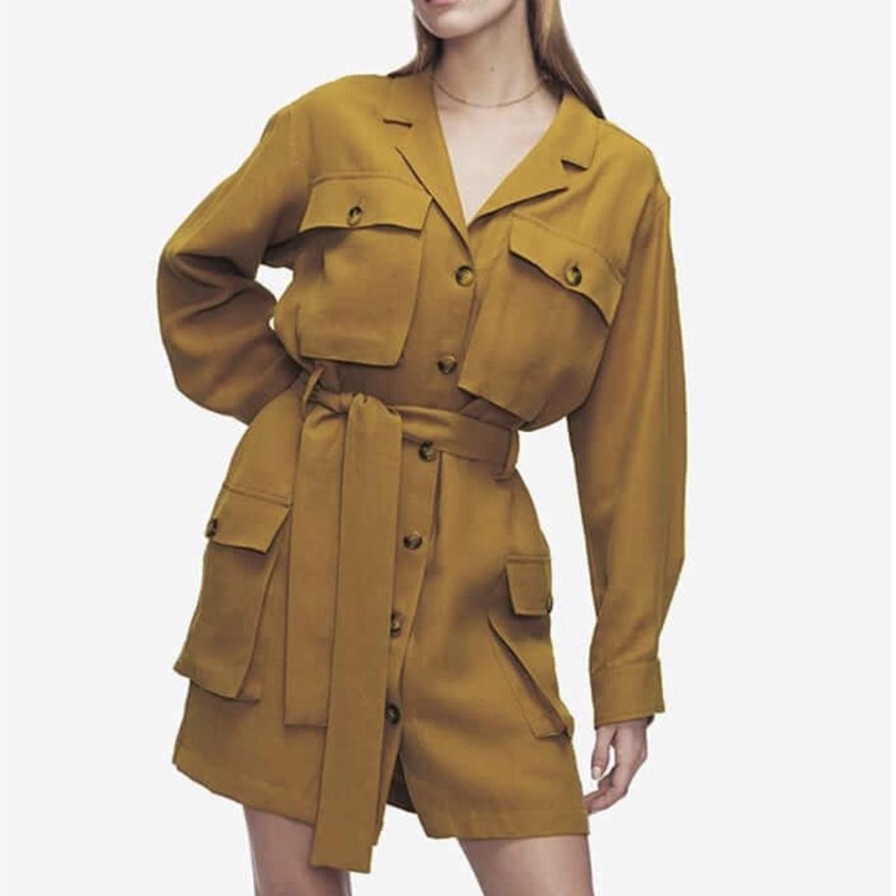 Anine Bing BNWT Kaiden Dress Camel Size M aninebing Depop