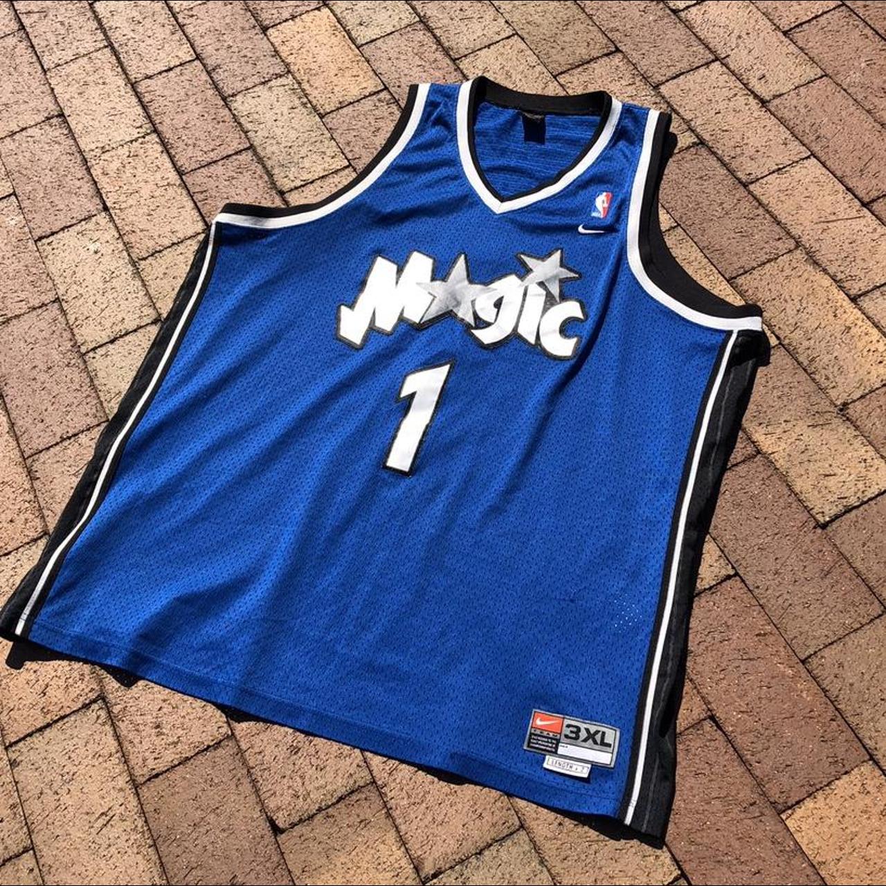 Vintage Tracy Mcgrady 1 Orlando Magic Throwback Jersey Nike 