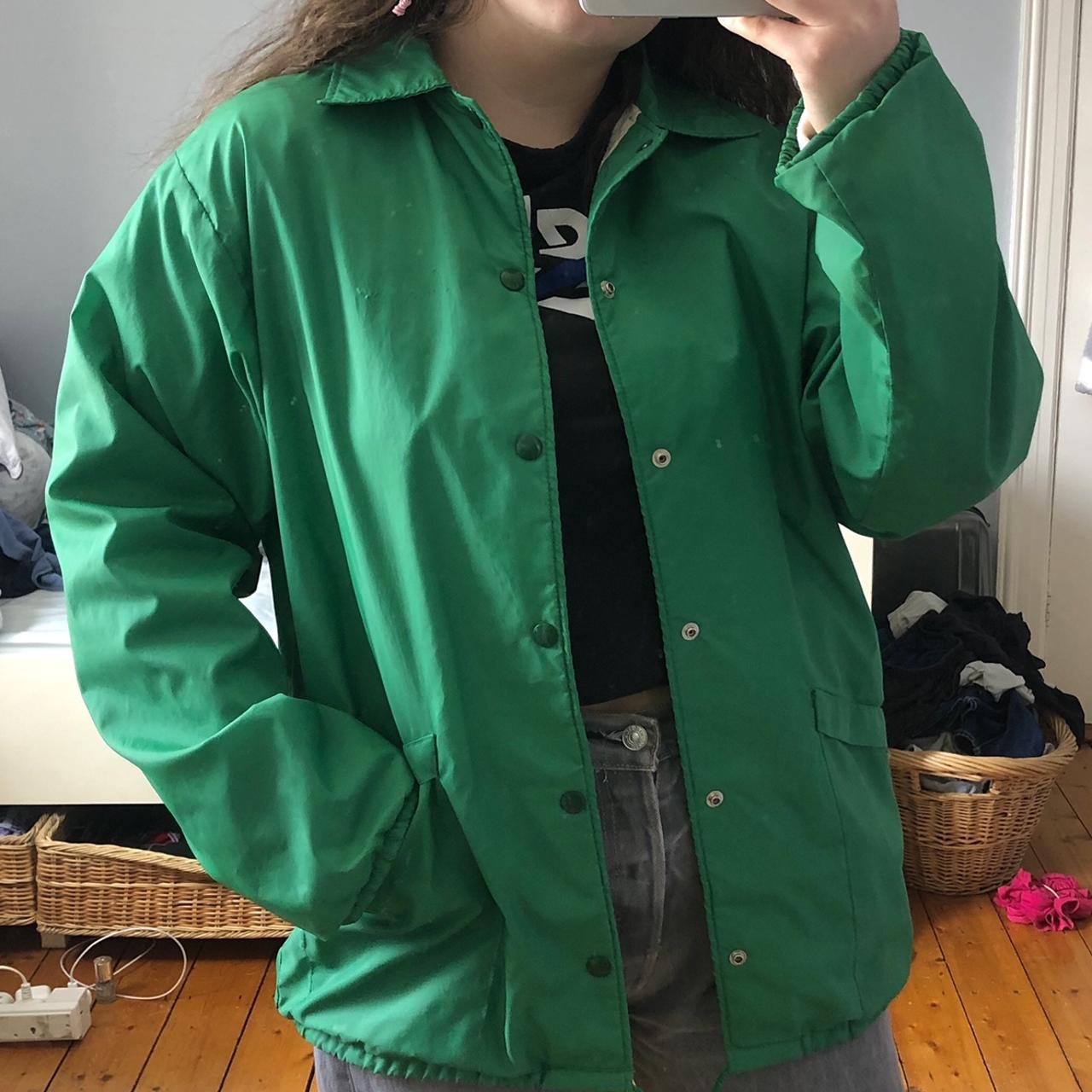 Light green clearance windbreaker