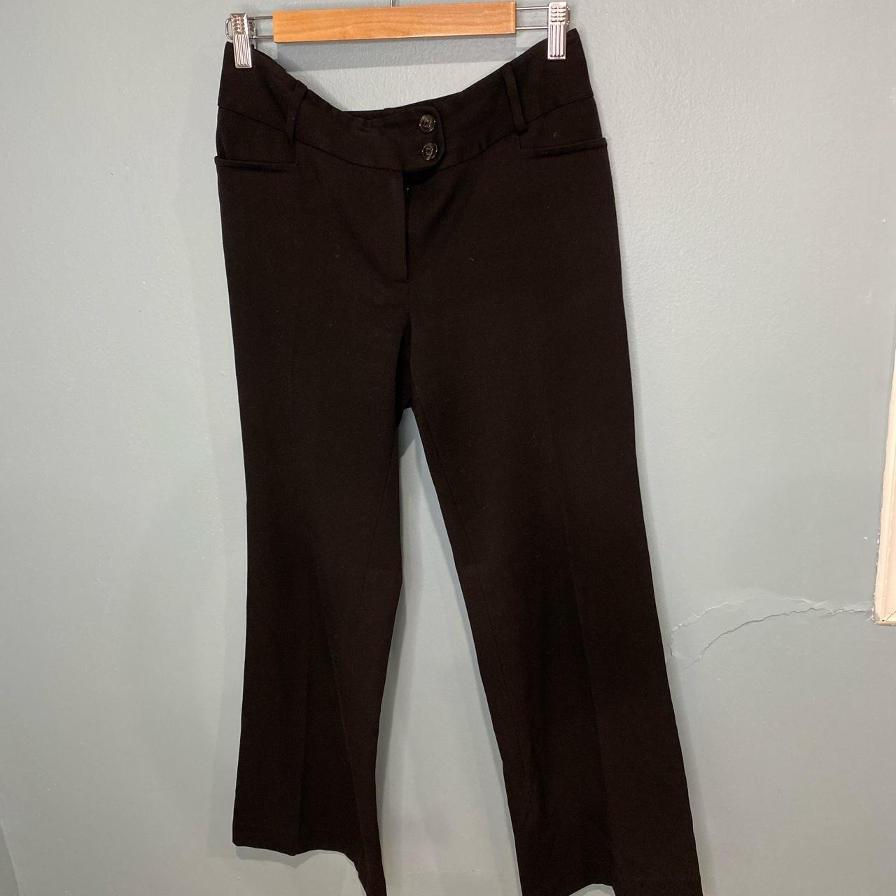 Rafaella Women's Black Trousers Depop