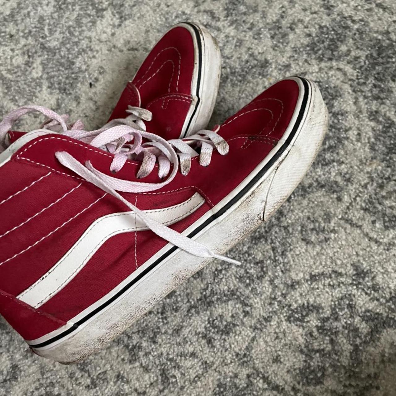 red vans size 1