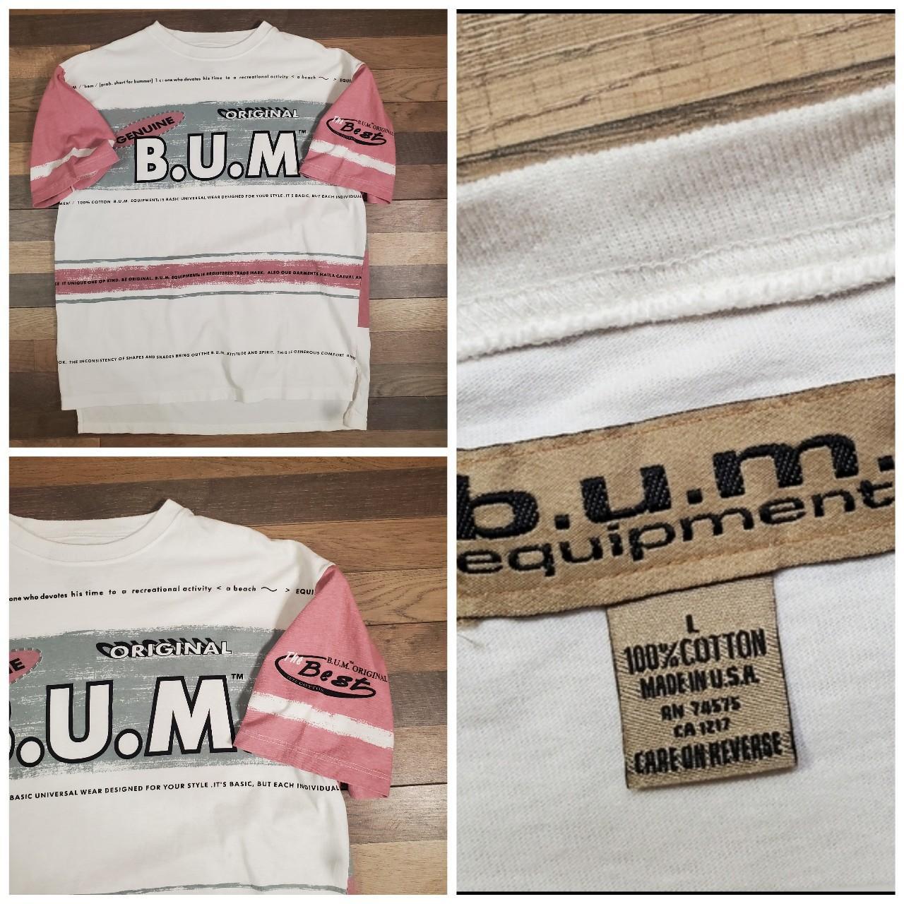 Vintage BUM Equipment Original 90s Clothing Rare AOP... Depop
