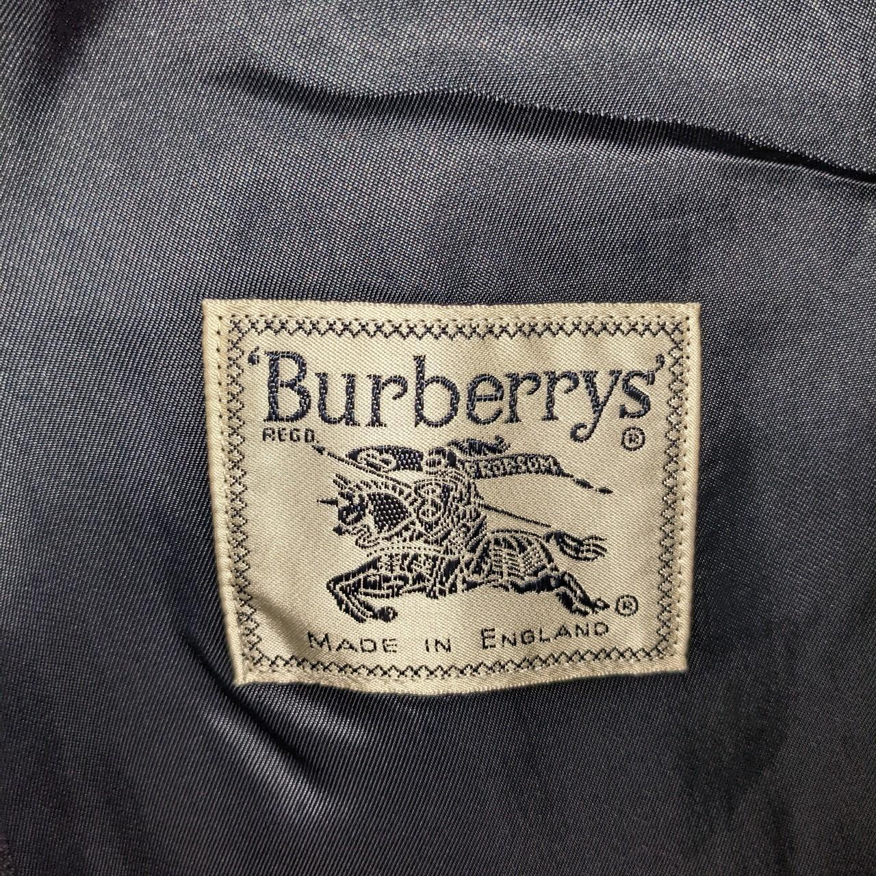 Burberry suit blue fits large-xl - Depop