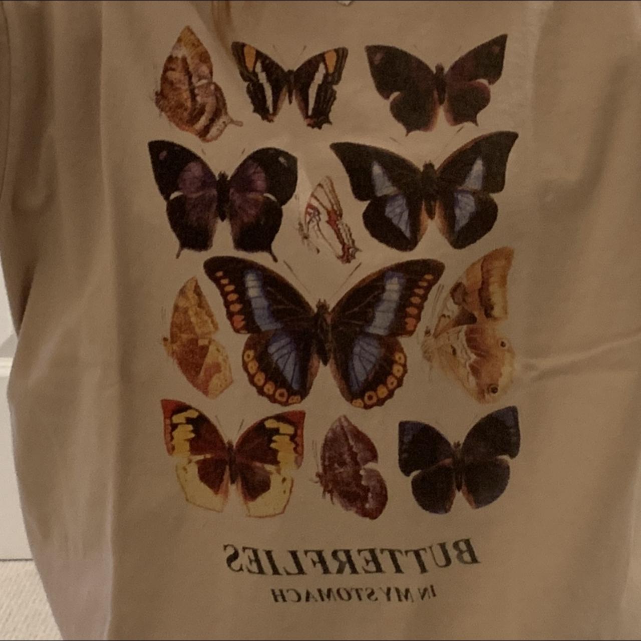 butterflies in my stomach moletom com capuz