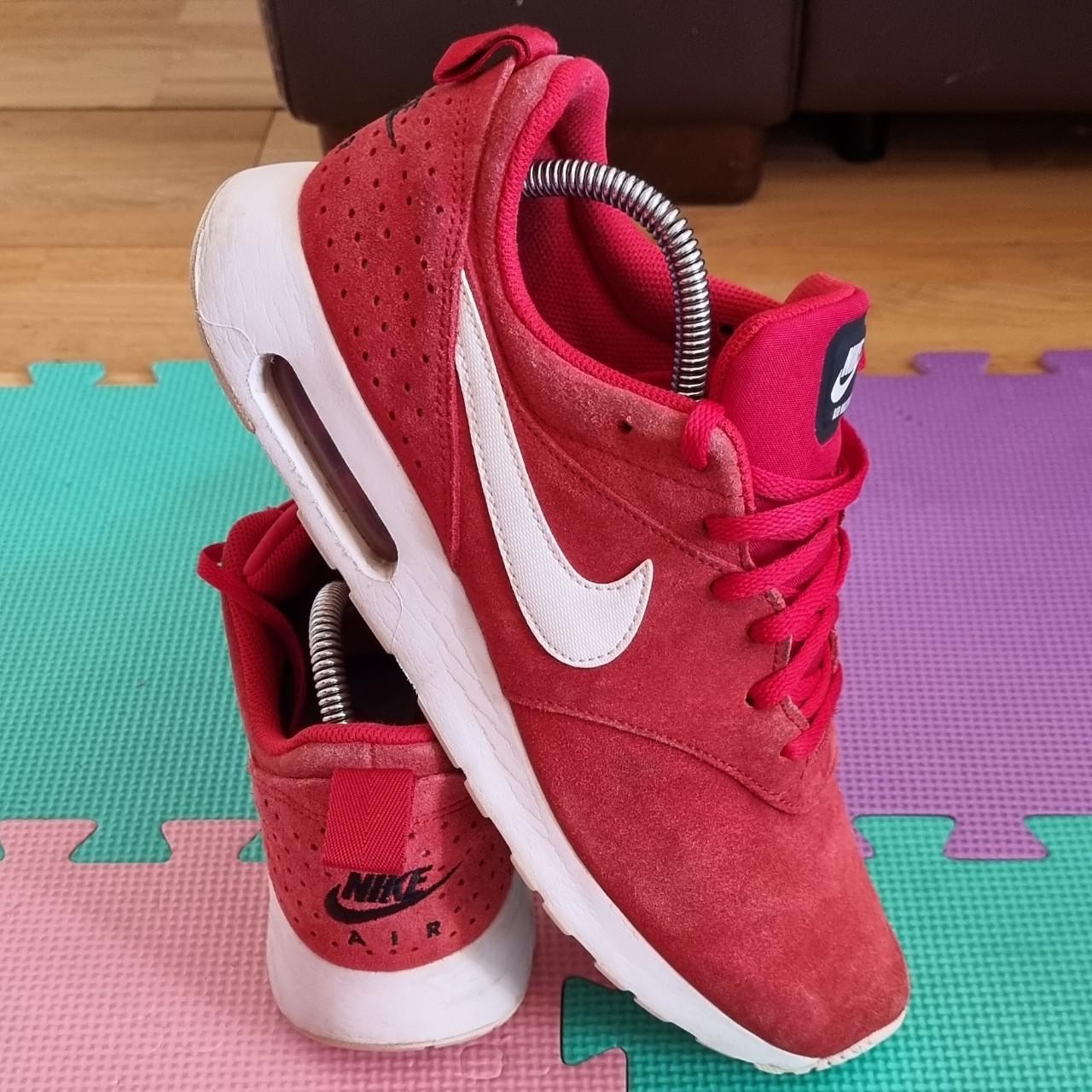 Air max on sale tavas red suede