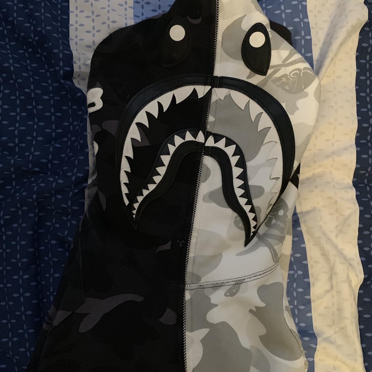 Wts/Wtt: A Bathing Ape X NBHD Shark Hoodie | Nbhd Bape Hoodie ...