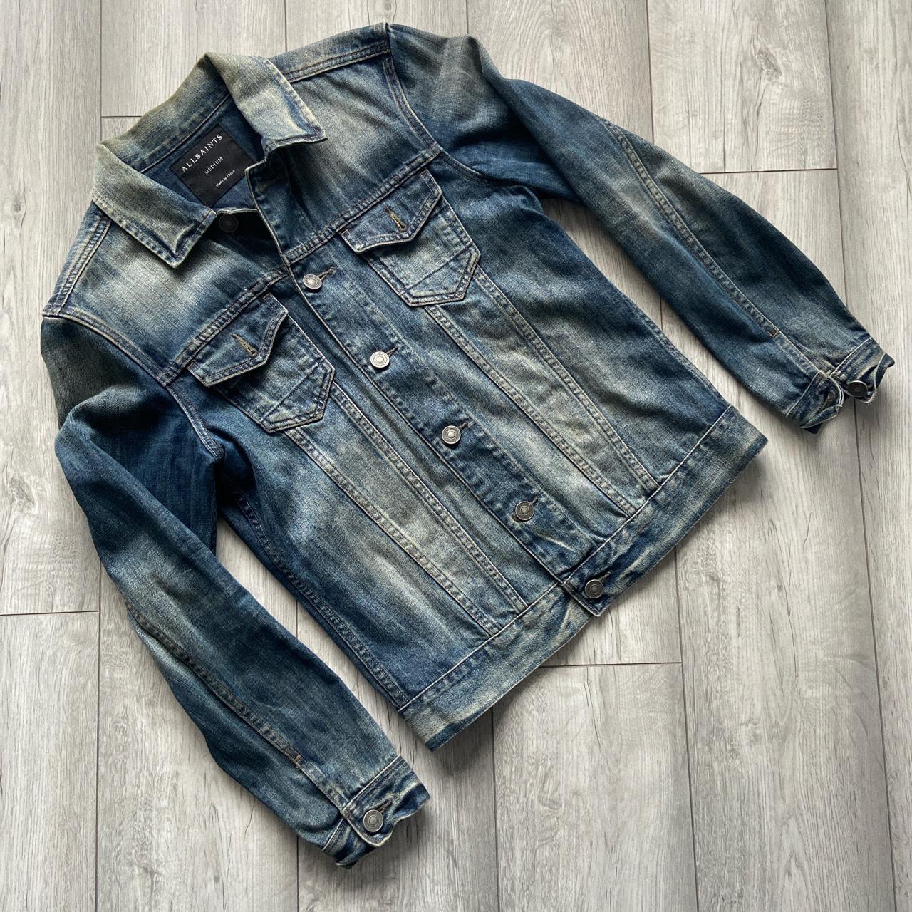 AllSaints Denim Jacket • FREE SHIPPING • Great... - Depop