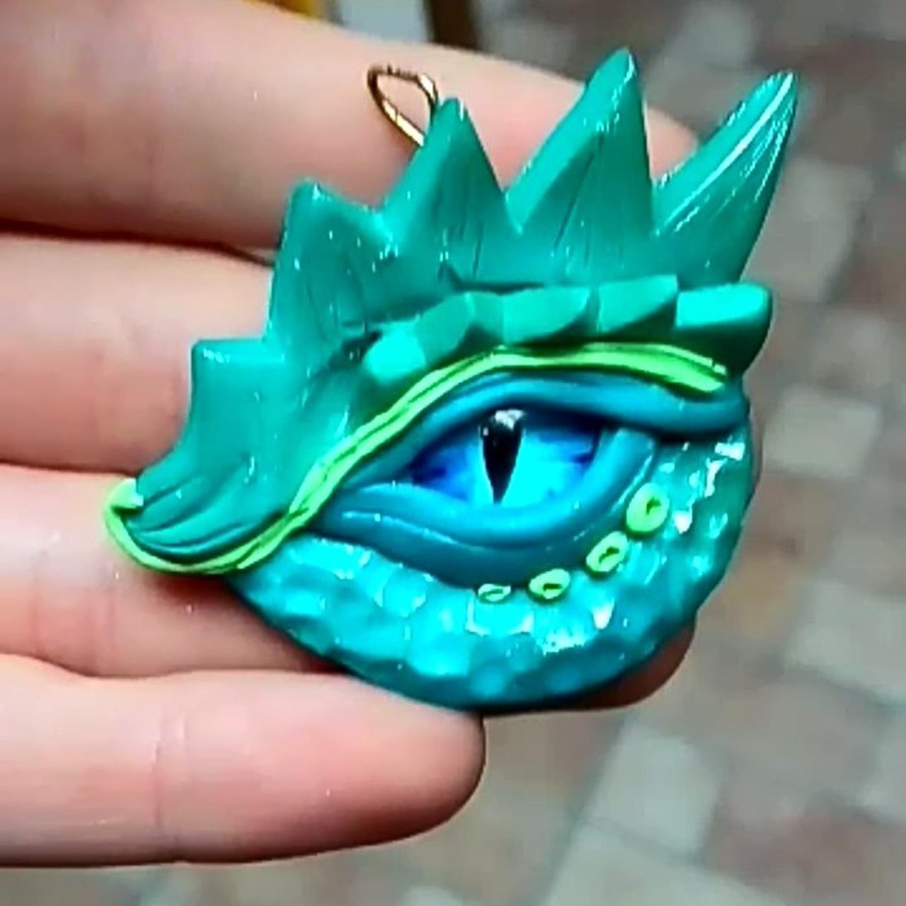 How to Polyclay Dragon Eye 