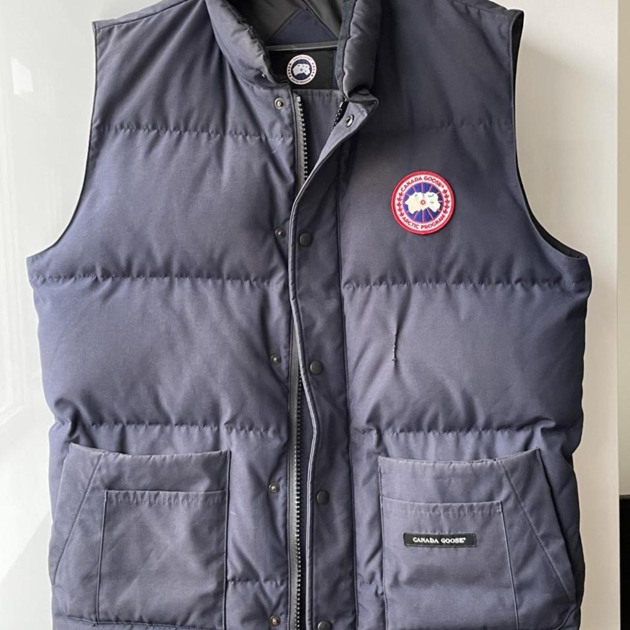 purple canada goose vest