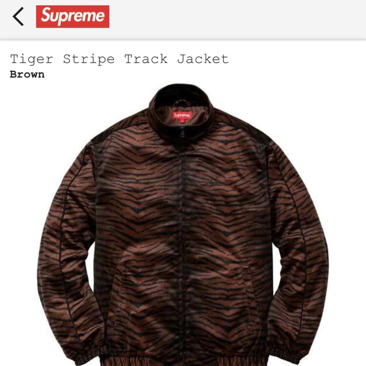 supreme Tiger Stripe Track Jacket - ブルゾン