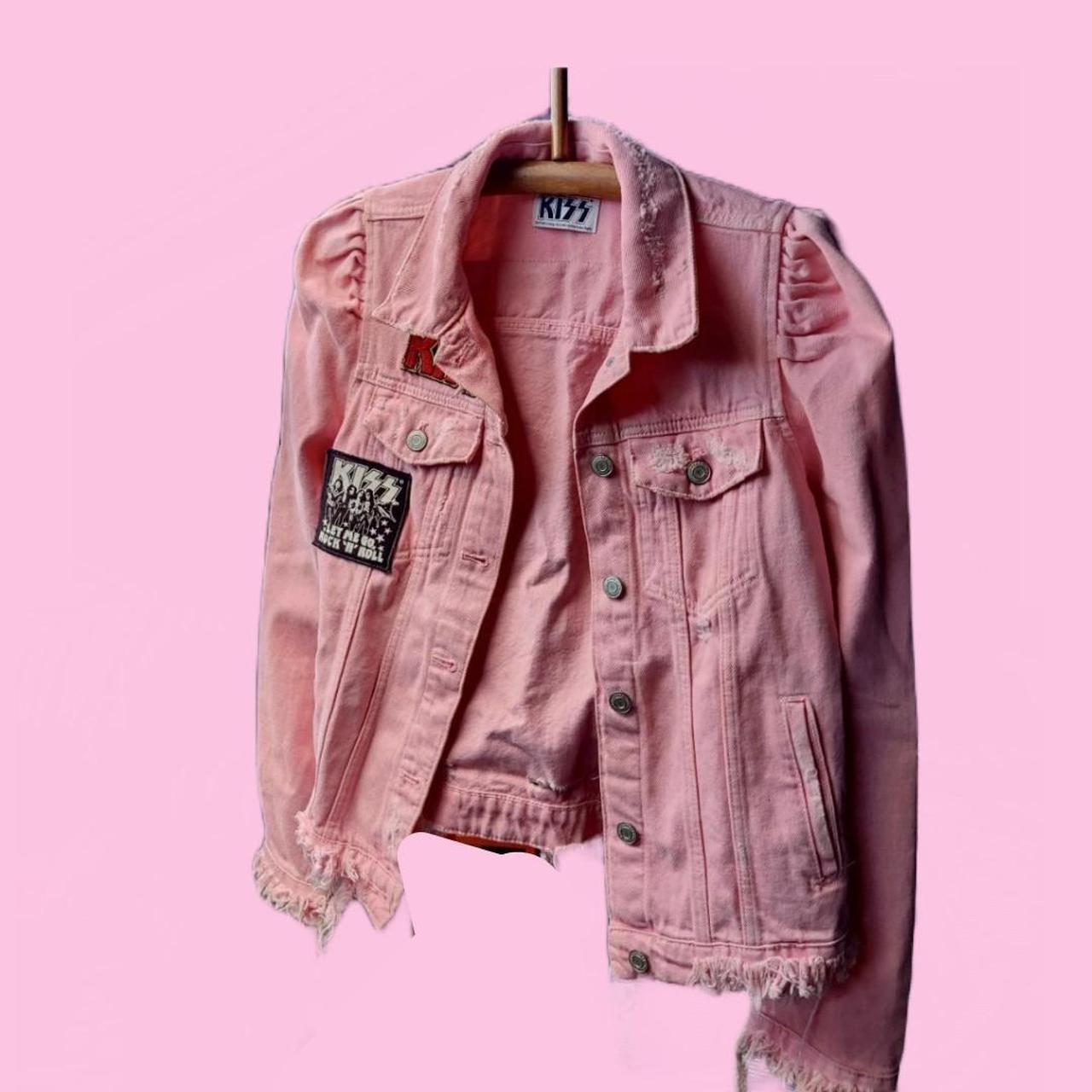 Kiss denim jacket zara best sale