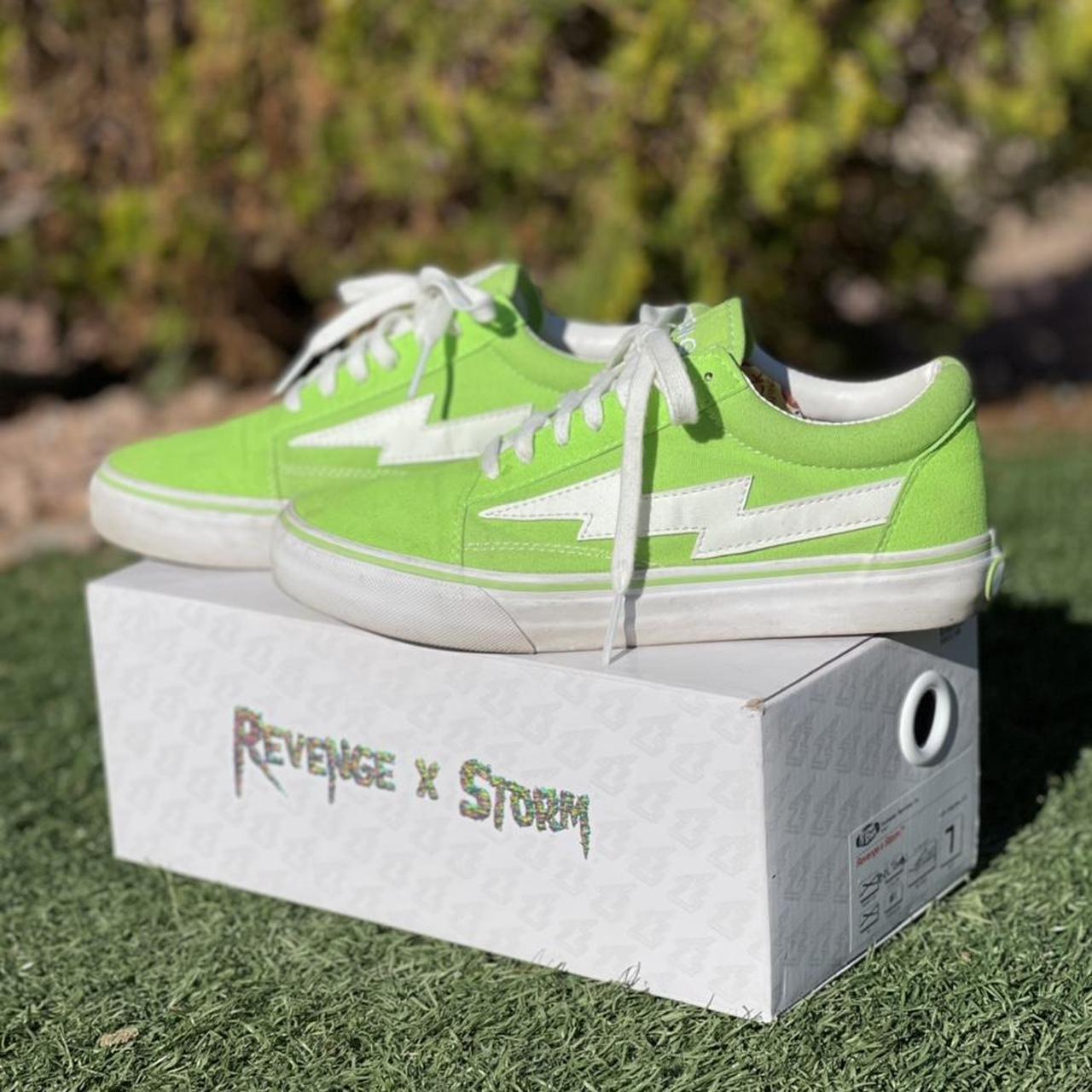 revenge x storm vans lime green