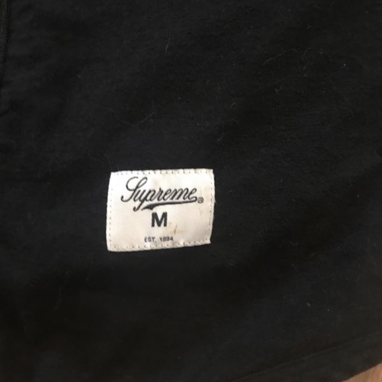 Supreme Velour Baseball Jersey - Size: Medium - - Depop