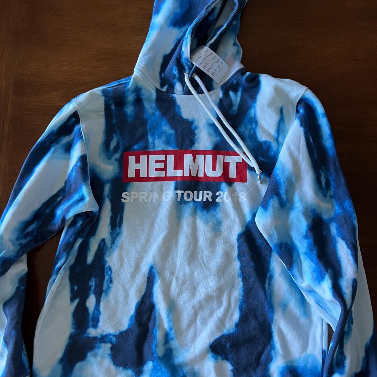 Helmut lang tie fashion dye sweatshirt