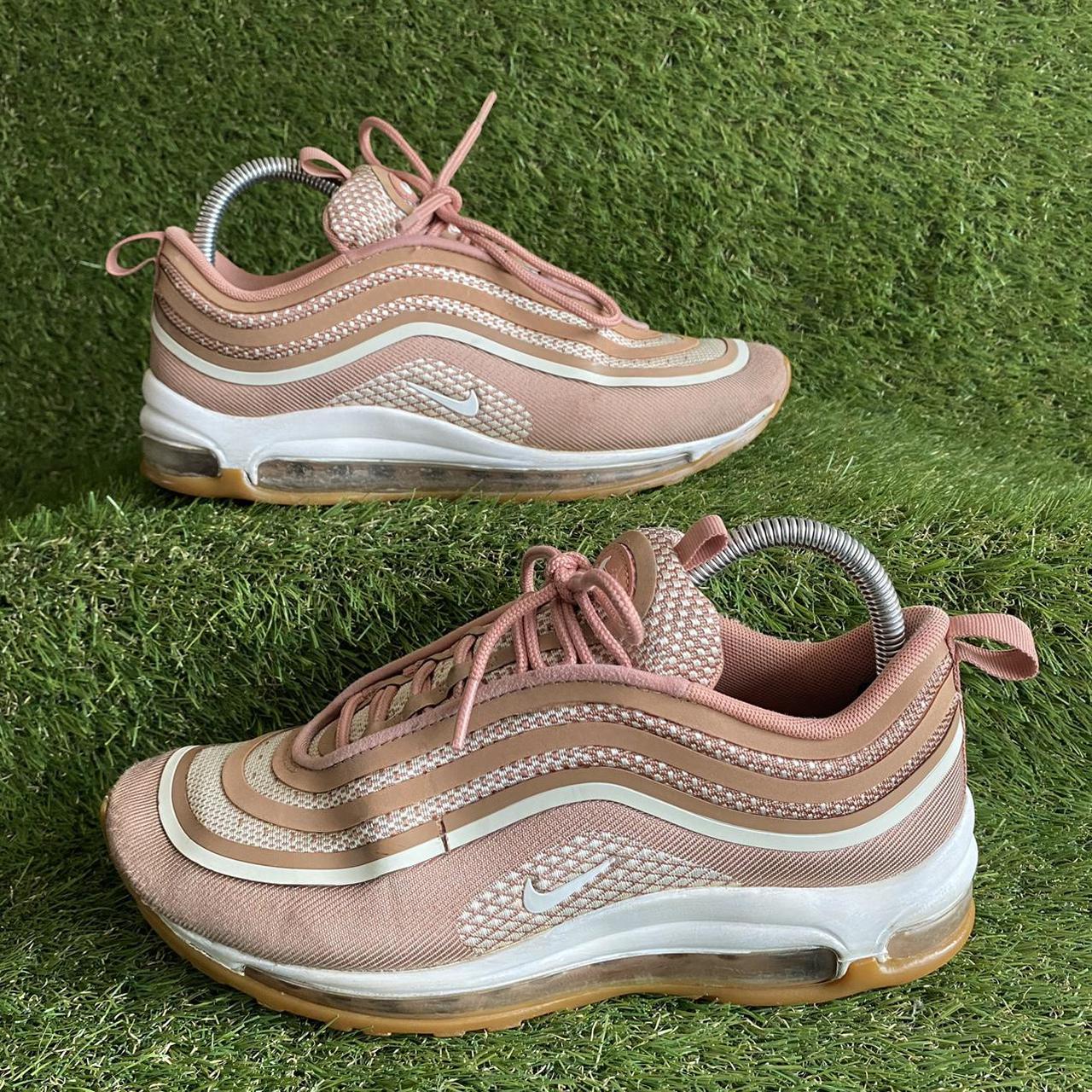 Nike Air Max 97 Ultra Nude Baby Pink Grey Trainers. Depop