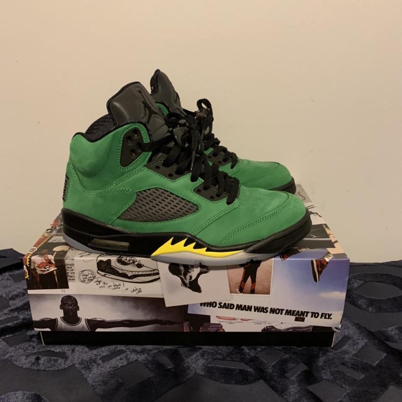 jordan 5 retro se apple green