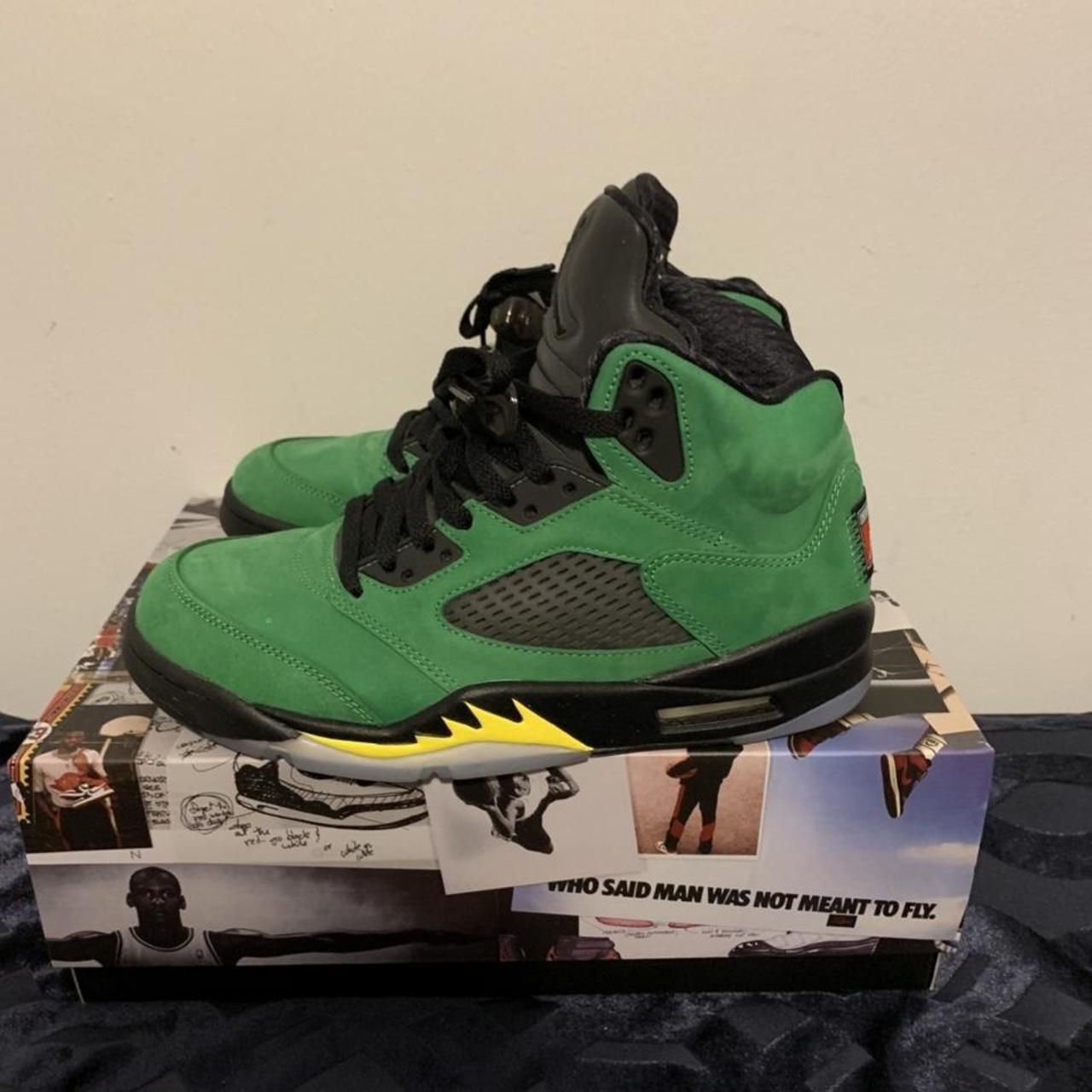 jordan 5 retro se apple green