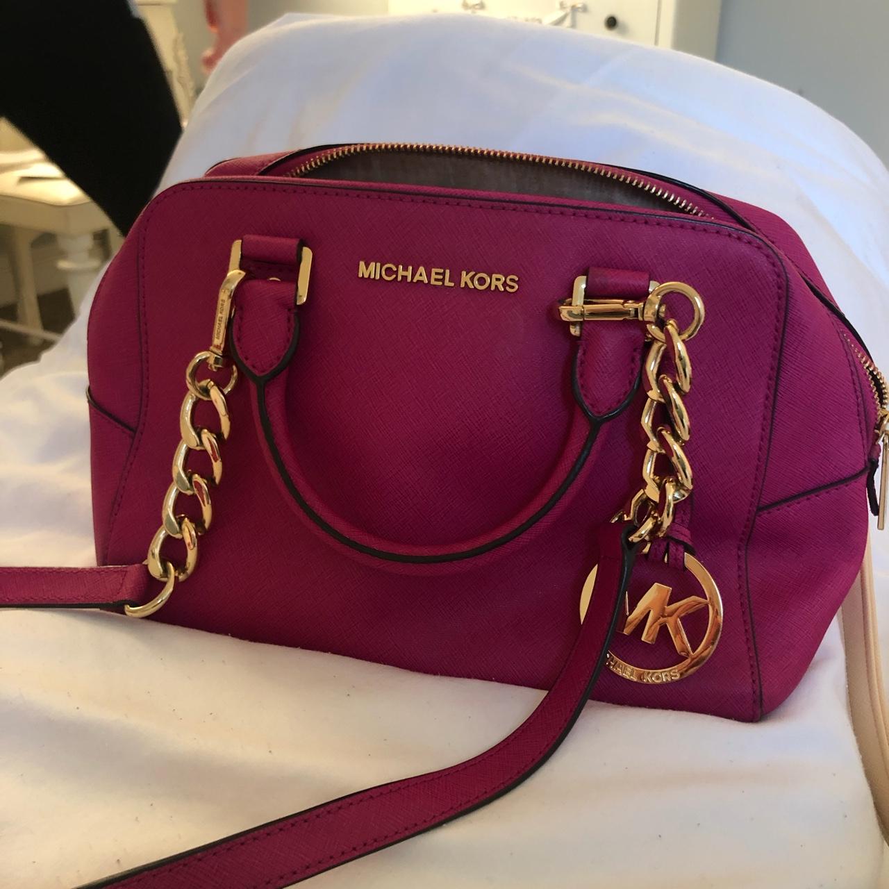 Micheal Kors Bright pink bag