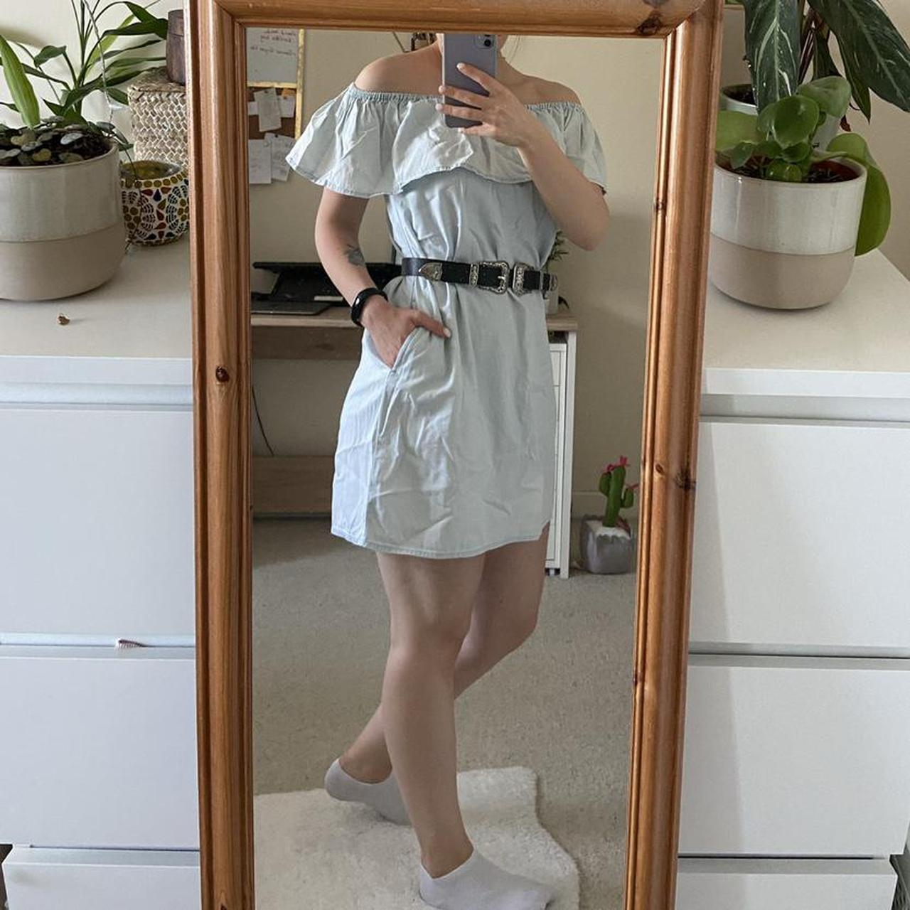 Primark Women's Blue Dress Depop