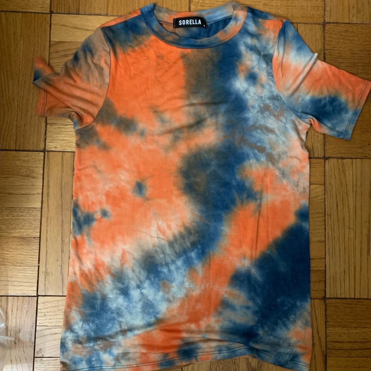 Orange & Blue Tie-Dye Set – Feminineklass Boutique