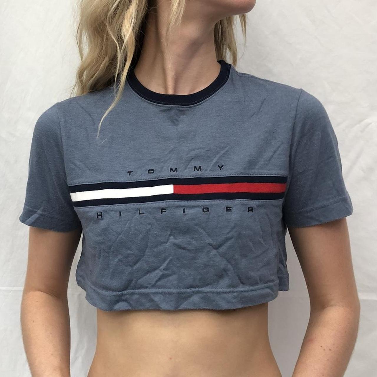 Crop Top Throwback Tommy Hilfiger Vintage Tommy Hilfiger Crop Top