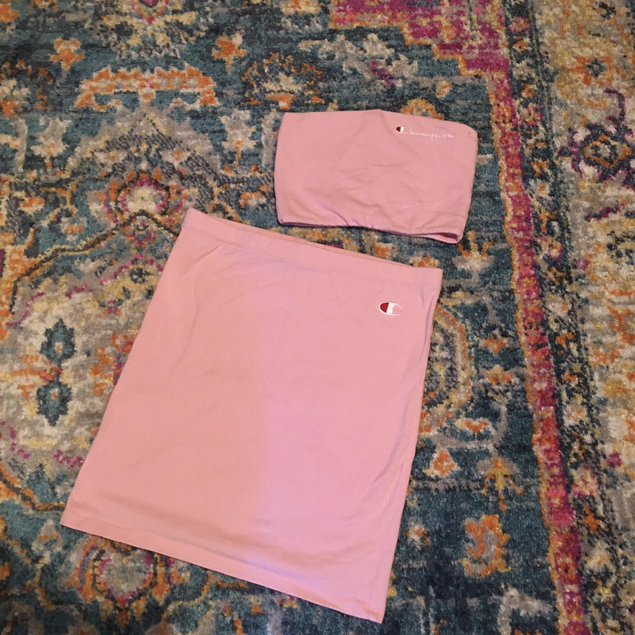 Pink champion hot sale matching set