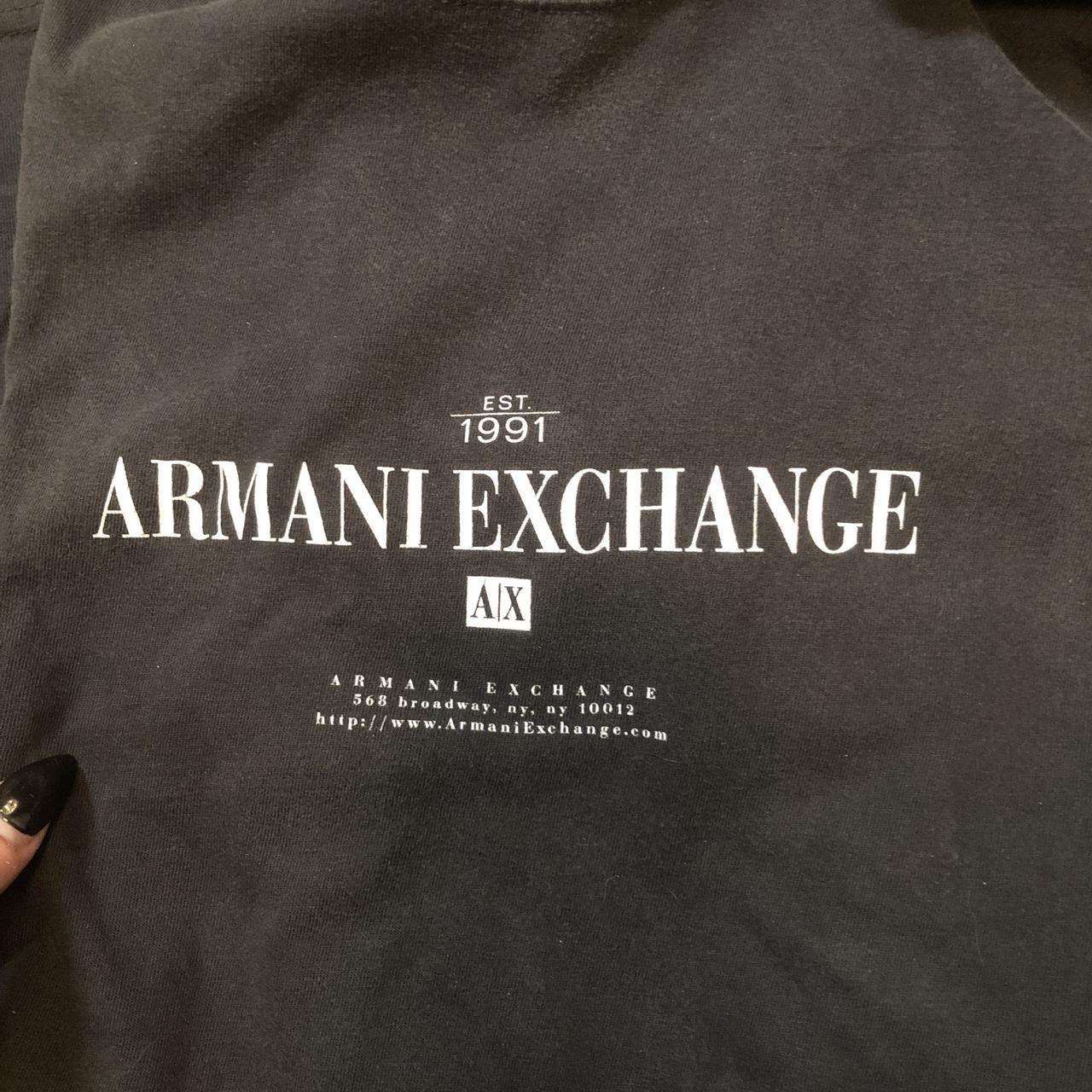 minimum spion tolerantie Armani Men's T-shirt | Depop
