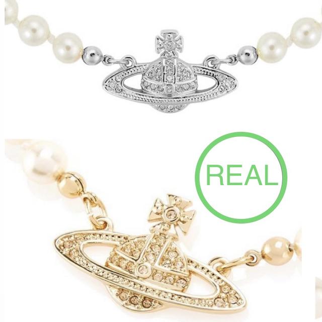 vivienne westwood pearl choker fake