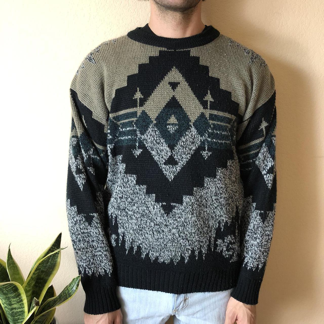David Taylor sweater. Really cool southwestern,... - Depop