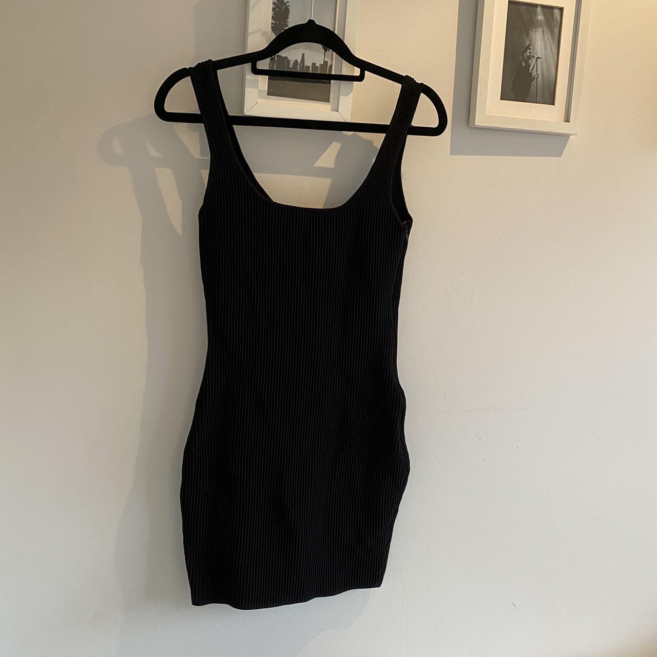 Princess Polly Gracie ribbed knit black