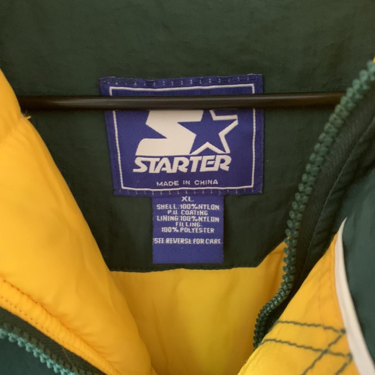 Vintage North Dakota State Starter jacket Super... - Depop