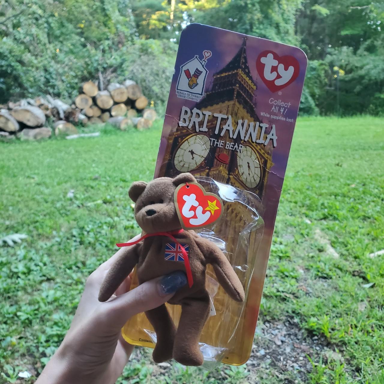 Ty beanie babies sale britannia the bear