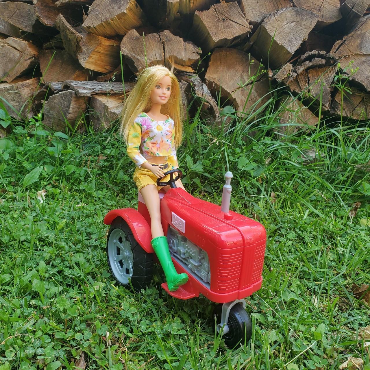 barbie doll tractor