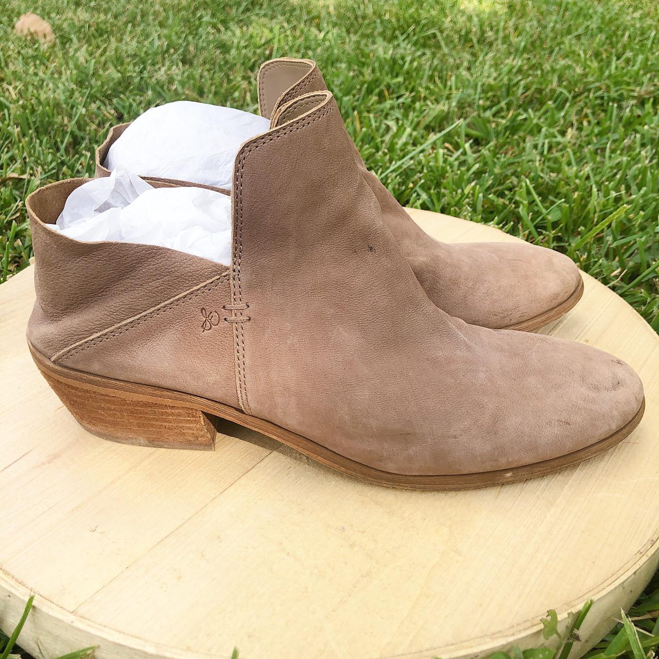 Pair of used Sam Edelman Prentice leather ankle