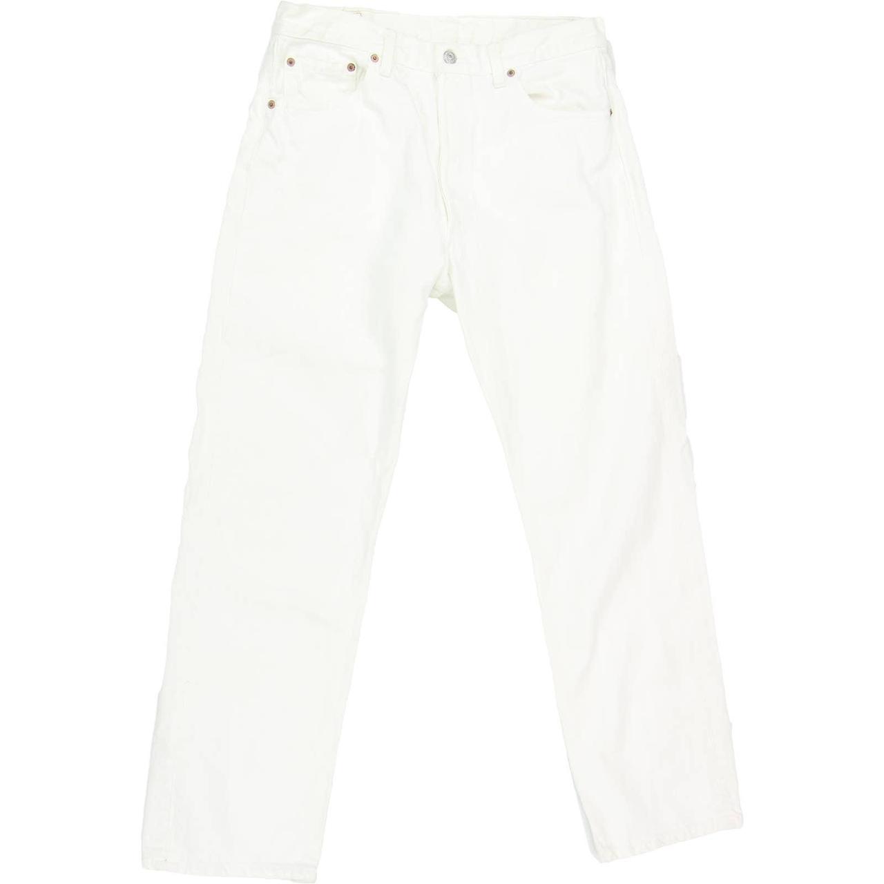 Levi's Women's White Jeans | Depop
