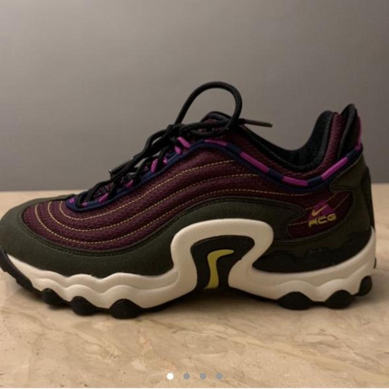 nike green speed 3 purple