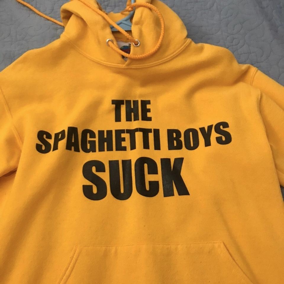 Spaghetti Boys “The Spaghetti Boys Suck” hoodie.... - Depop