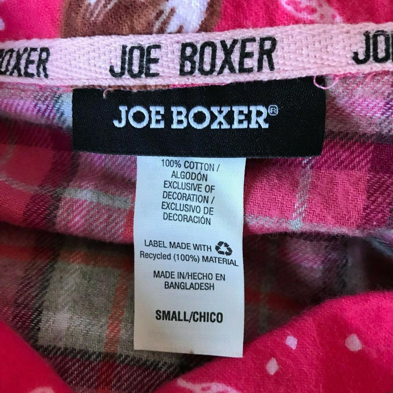 Joe boxer discount women's flannel pajamas